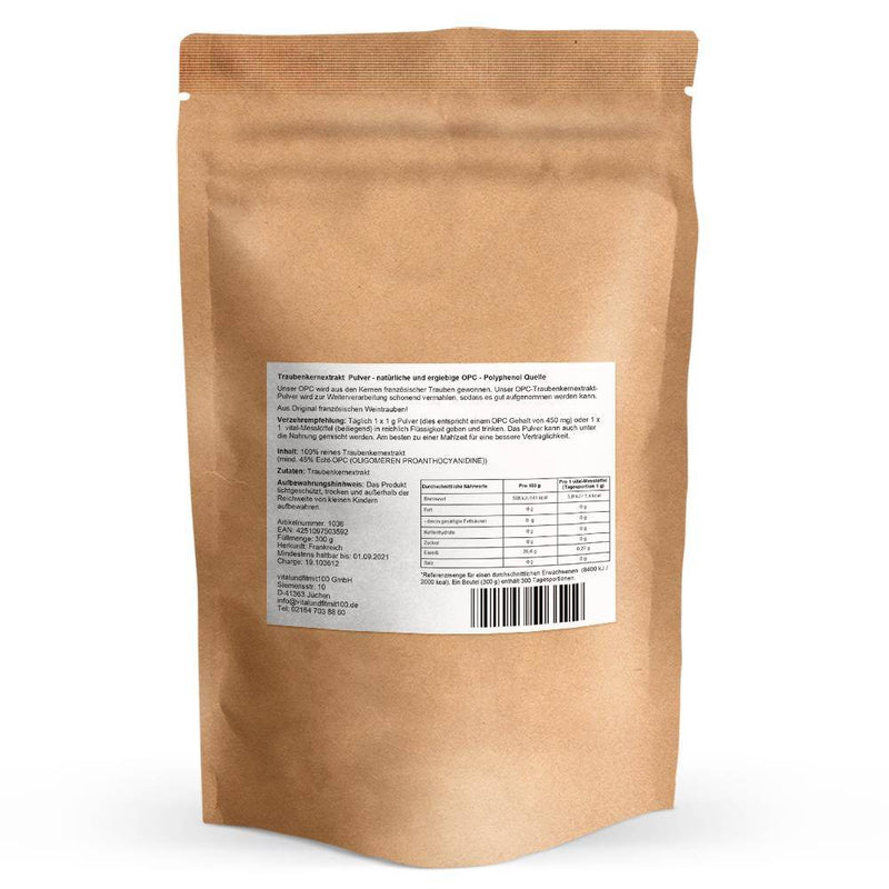 OPC Pulver (Traubenkernextrakt) 300 g