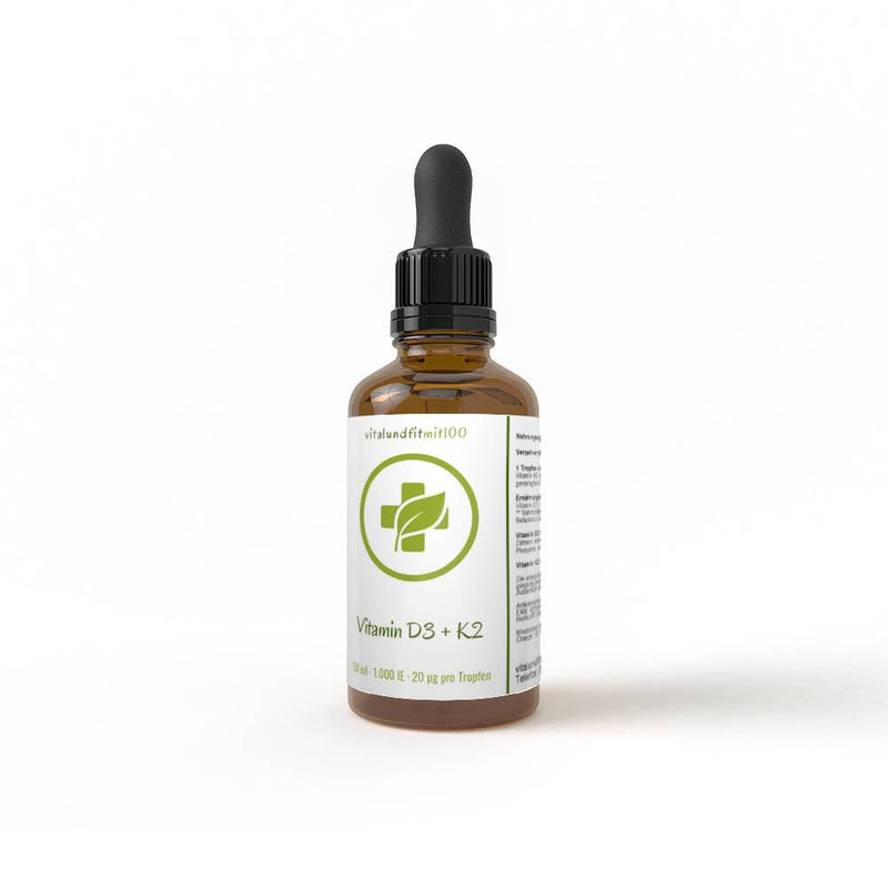 Vitamin D3 + K2 MK7 1000 IE + 20 µg pro Tropfen 50 ml