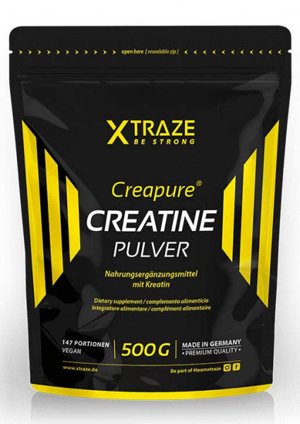 Kreatin Monohydrat Pulver Creapure® vegan, 500 g